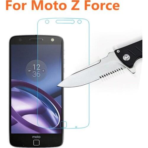 Tempered Glass For MOTOROLA MOTO Z force Screen Protector protective film For Z force Glass