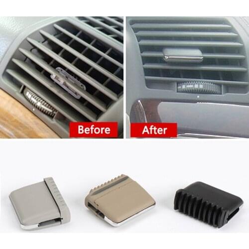 1PCS Car Front Air Conditioning A/C Air Vent Outlet Tab Clip Repair for Mercedes-Benz S Class S300 W220 1998-2005 Car Styling