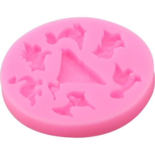 1pcs 3D Dinosaur Dragon Shape Gummy Silicone Mold Jelly Chocolate Cake Decoration Tool Cake Silicone Mold