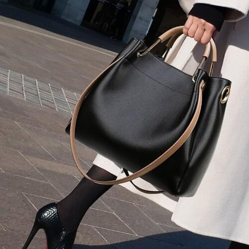 100% Cow Leather Handbags 2021 New High-capacity Messenger One-shoulder Bag Ladies Fashionable All-match Purses Gg louisvuiton