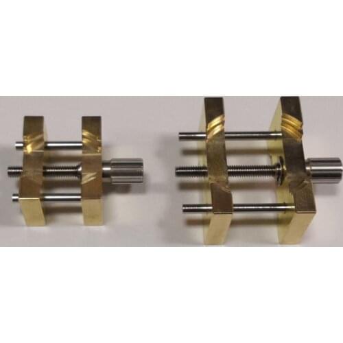 2 pieces/set of brass watch utility movement holder suitable for watchmakers clamp watch repair tool accessories