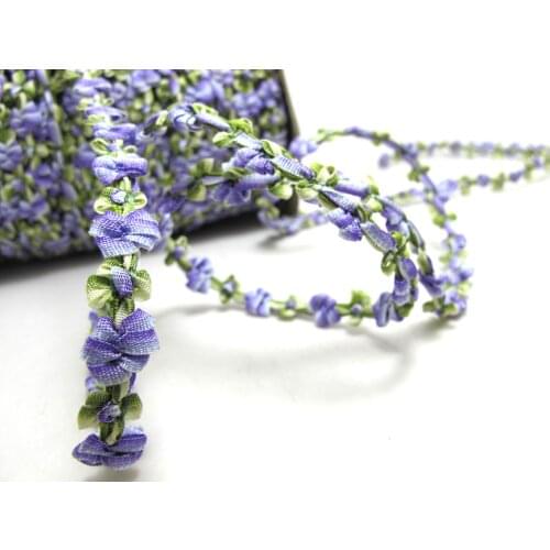 2 Yards 15mm Woven Ribbon Trim|Decorative Floral Ribbon|Scrapbook Materials|Decor|Craft Supplies|Embellishment|Soft