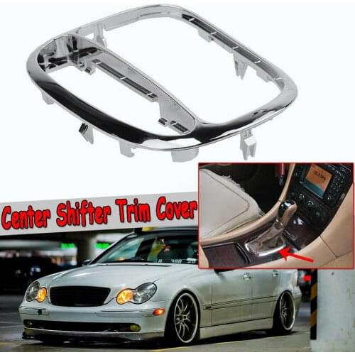 Center Shifter Trim Cover Bezel For Mercedes-Benz C Class W203/C230/C240 Center Shifter Trim Cover Bezel New