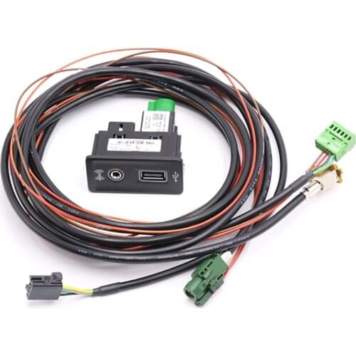 For Golf 7 MK7 CarPlay MDI USB AMI Install Plug Harness 5G0035222E