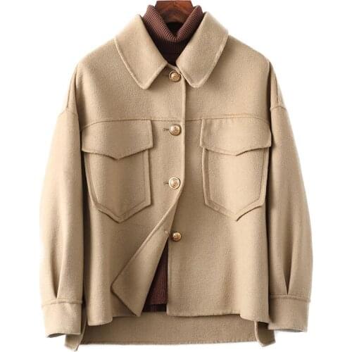 EOENKKY Womens Camel Coats