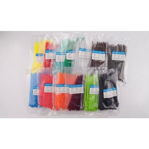 Cable tie 100Pcs/bag 3X150MM Self-Locking White BlACK Red Blue Yellow Nylon Wire Cable Zip Ties.cable ties