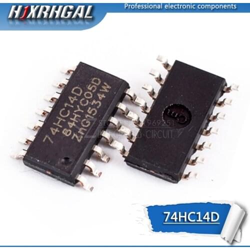 20pcs 74HC14D SOP14 74HC14 SOP SN74HC14DR SN74HC14 SMD 7414