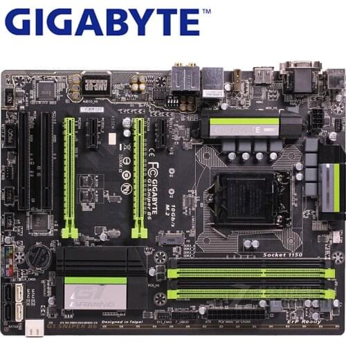 LGA 1150 For Intel B85 DDR3 Gigabyte GA-G1.Sniper B6 Motherboard 32GB G1 Sniper B6 Desktop Mainboard Systemboard Used