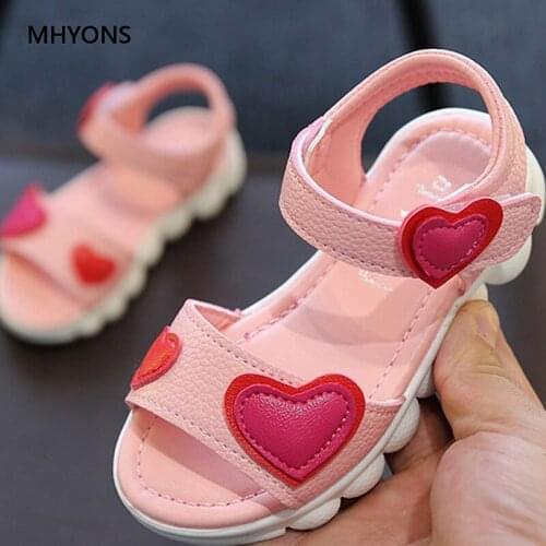 MHYONS Sandals For Girls 2020 New Fashion Childrens Cute Sandals Summer Kid Sandals Princess Shoes Girl Beach Shoes Kid sneaker