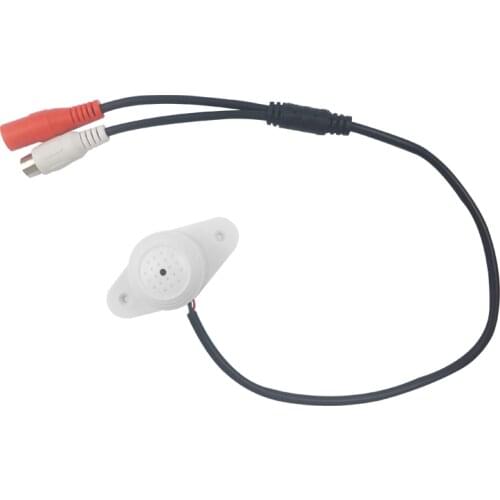 SIZHENG COTT-QD30 Mini ceiling sound monitor audio microphone sensitivity -40dB sensitive pickups for cctv cameras