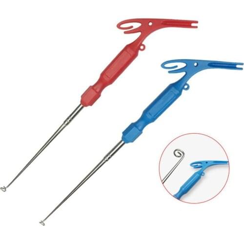 Multifunctional Hook Remover Japanese-style Hook Detacher 3 In 1 Knotting and Decoupling Fishing Tool Tackle Accessory Hot