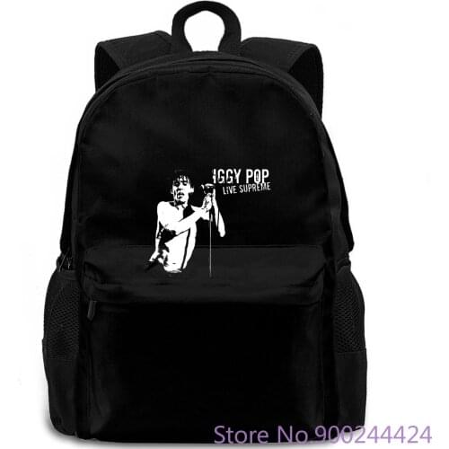 IGGY POP THE STOOGES RETRO VINTAGE Size S-3X Fashion Men and Woman backpack