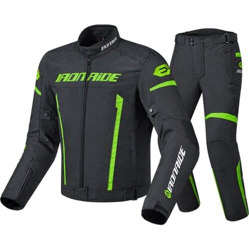 Motorcycle Jacket Man Winter Waterproof Motorbike Riding Protective Equipment Jacket Motocroos Suit Moto Pants Size M-3XL