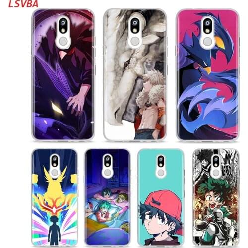 Soft Silicone Case My Boku No Hero Academia For LG K40 V50 V40 V35 V30 V20 Q8S Q7 Q6 G8 G7 G6 G5 ThinQ Phone Shell