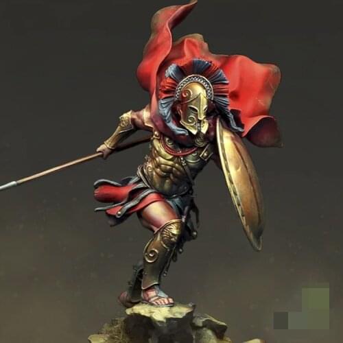 1/24 Resin Model kit figure GK, SPARTAN NOBLE, Armor warrior, Unassembled and unpainted kit