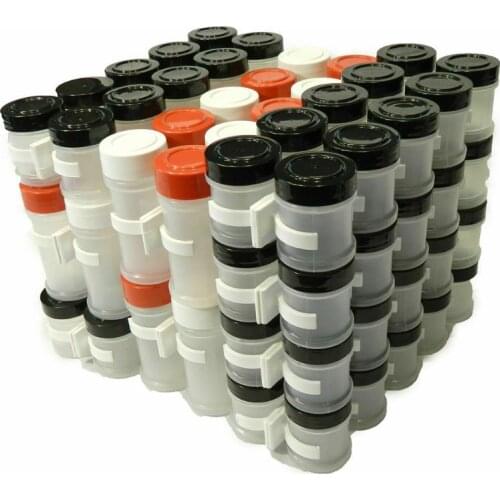 Wall Mount Ingredient Spice Bottle Rack Plastic Organizer Rack 5 Cabinet Kitchen