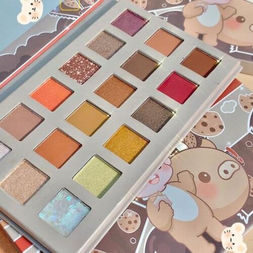 18 Colors Eyeshadow Palette Matte Shimmering Naturally Long Lasting No Smudging Eye Shadow Makeup Eyeshadow Palette Cosmetics