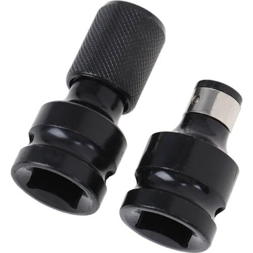 1/2" drive 1/4" Hex converter ratchet Wrench Socket Square tool Adapter Converte impact socket Hand Tools Repair impact Tools