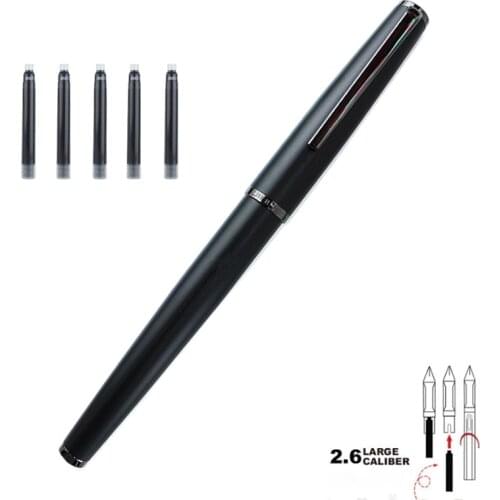 New Jinhao Luxury Fountain Pen High Quality 0.5mm Office Caneta Ink Pen Business Gift Set School Supplies Calligraphy Pens