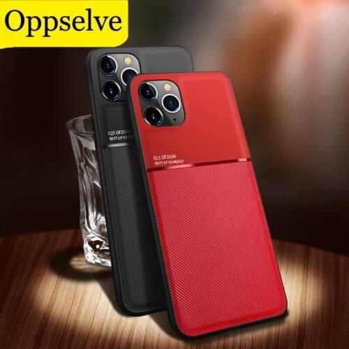 Luxury Silicone Car Magnetic Holder Case For iPhone 11 Pro XS Max XR X 8 7 6 S Plus Ultra-thin Leather Protection Cover Capinhas