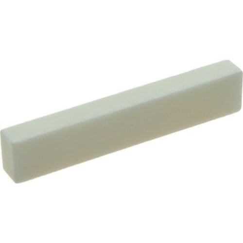 52mm No Slots Pure Bone Nut Blank Guitar Bone Nut 52x6x10