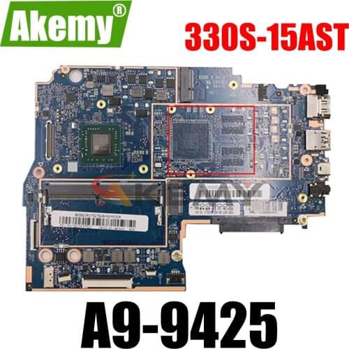 Akemy For Lenovo 330S-15AST Notebook Motherboard CPU A9-9425 Carrying 4GB RAM Tested 100% Work