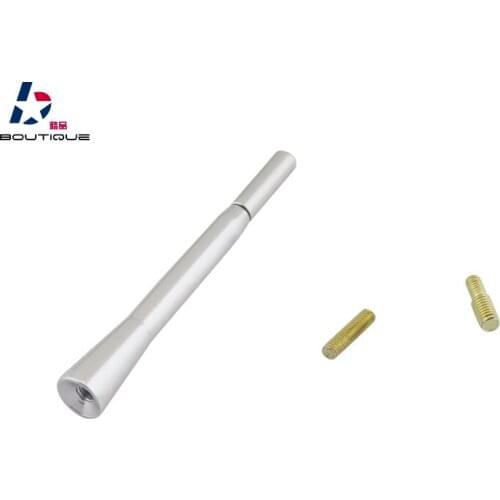 Auto Car Silver telescoping AM FM Radio Amplified Signal Roof Antenna Aerial Screws