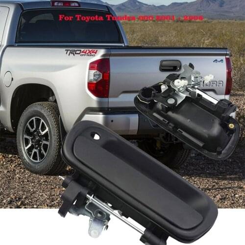 Car Tailgate Rear Door Handle Smooth Black Exterior For Toyota Tundra 000 2001 2002 2003 2004 2005 2006 69090-0C030-C0