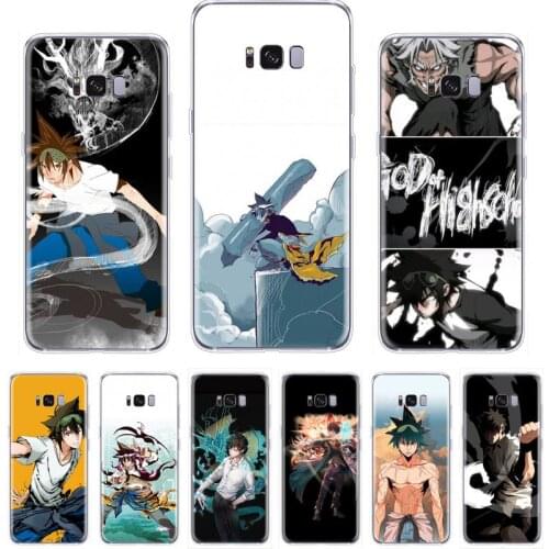 The God of Highschool anime Phone Case For Samsung Galaxy S5 S6 S7 S8 S9 S10 S10e S20 edge plus lite