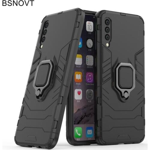 For Samsung Galaxy A50s Case A507F Magnetic Armor Finger Ring Hard PC Case For Samsung Galaxy A50s Cover For Samsung A50s Case