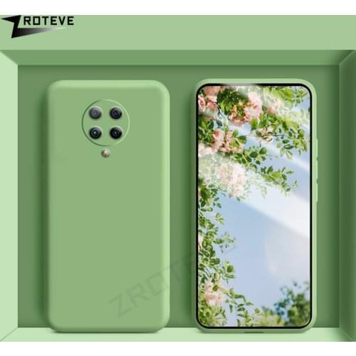 Poco F2 Pro Case Zroteve For Xiaomi Pocophone X3 F3 M3 Pro Case Liquid Silicone Xiomi Poco X3 NFC Cover Pocofone M3 F2 Pro Cases