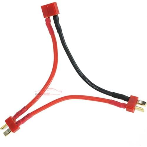 RC Car Parts Model Cars Ship Dedicated T Plug XT60 Tandem Connectors Transfer Wiring Cable 2s to 4s 3s to 6s