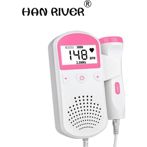 Doppler listen baby monitor fetal monitor right test medical no radiation pregnant women household quickened the stethoscope