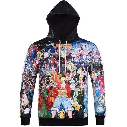 Hoodies Anime One Piece Cosplay Men And Women Autumn Hip Hop Sweatshirt Fashion casual large size Hoodies