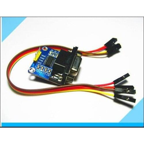 MAX3232 MAX232 RS232 To TTL Serial communication converter Module 5V/3.3V+Jump Cables for arduino