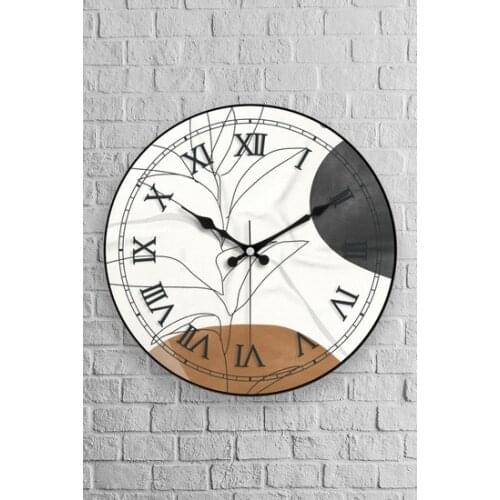 Muyika Arte Oval Real Glass 36 cm Wall clock Wall clock