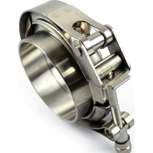 Stainless steel high anit rust and high temperture resistance step flange kit 6 inch Quick v-band kit