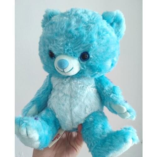 Disney UniBEARsity Soda (Sally) Plush Doll Bear Stuffed Toy Blue new