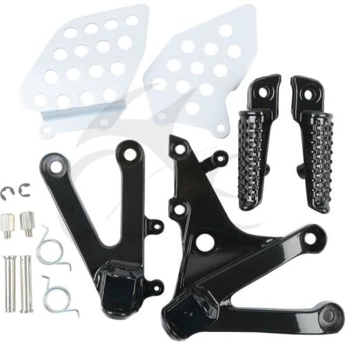 Motorcycle Front Rider Footrest Foot Pegs Bracket For Honda CBR 600RR 600 RR 2007-2018
