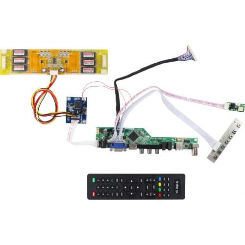 Fit To 20.1inch LM201U05 1600x1200 LCD Screen HD MI VGA AV USB RF LCD Driver