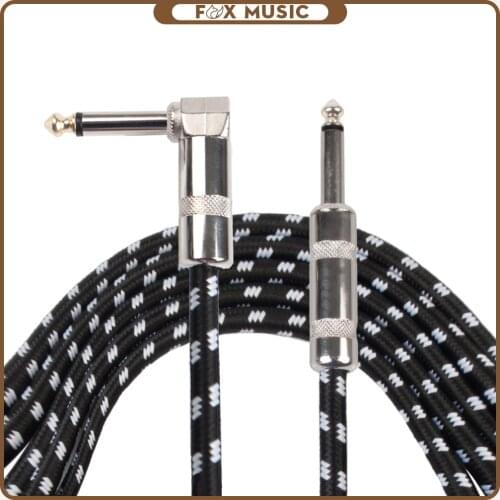 Portable Lightweight 3m Bare Copper Wire Electric Guitar Connecting Cable Bass Wire Line Connector Flexible Guitar Accessories