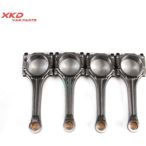 06A 198 401 4pcs Connecting Rods For V-W Golf Passat Beetle J-etta Au-di A4 TT 06A198401 06D198401 06A198401E
