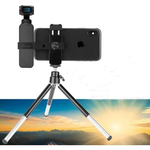 Tripod For DJI Osmo Pocket Multi Functional Aluminum Mount for OSMO Pocket 4K video 3-axis Gimbal Bracket Holder Accessories
