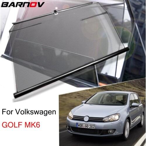 For Volkswagen GOLF MK6 Car Special Sun Shade Side Window Automatic Lifting Sunshade Sunscreen Insulation Telescopic Curtains