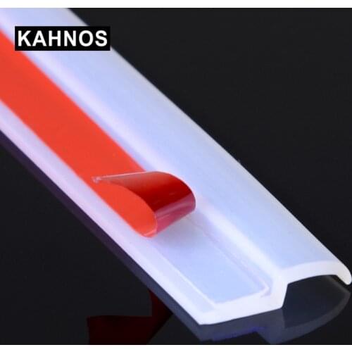 Z-Shaped Car Door Seal Transparent Seal Car Hood Sealing Rubber Car Door Weatherstrip Edge Sealing Trim Rubber Sealing Strip