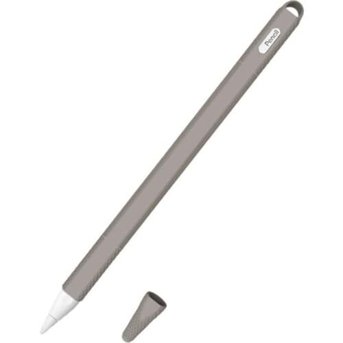 Tablet Touch Stylus Pen Protective Cover Case Pouch Soft Silicone Tips Sleeve Anti-Slip for Apple Pencil 2