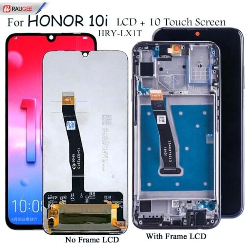 LCD Screen For Honor 10i 6.21" HRY-LX1T LCD Display 10 Touch Screen Replacement Tested Mobiles Phone LCDs Digitizer Assembly