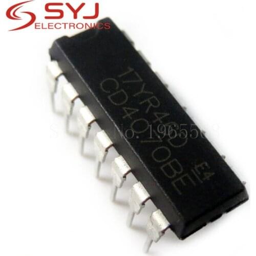 10pcs/lot CD4070BE DIP14 CD4070 DIP 4070BE DIP-14 new and original IC In Stock