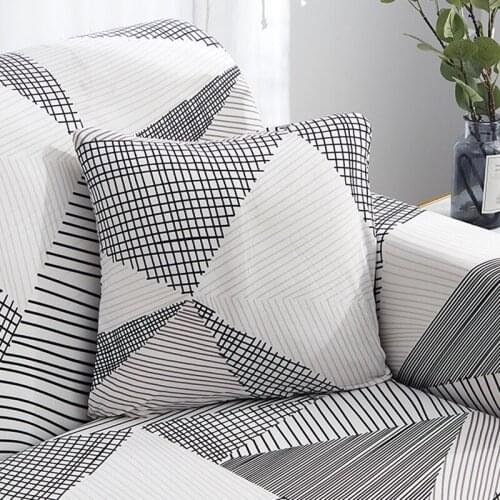 Pillow Case Cushion Cover 45x45cm 2 Pieces Polyester Geometric Pillow Covers Decorative Pillows Nordic Home Decor