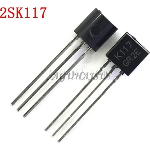 20PCS 2SK117 TO-92 K117 Low Noise Audio Amp New original delivery